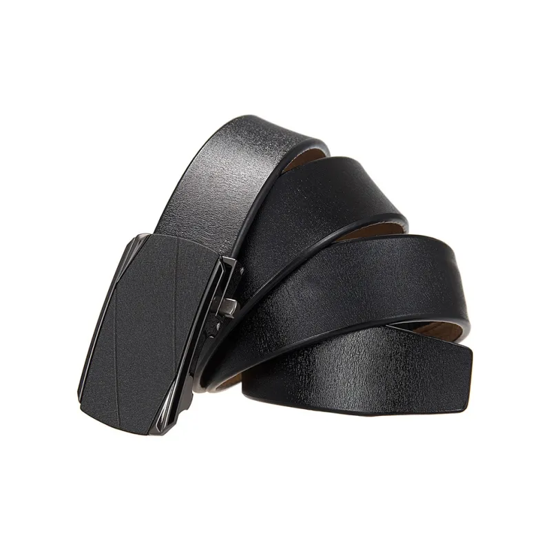 Yalu Preferred Cow Split Leather Belts Men's 3.5CM-2