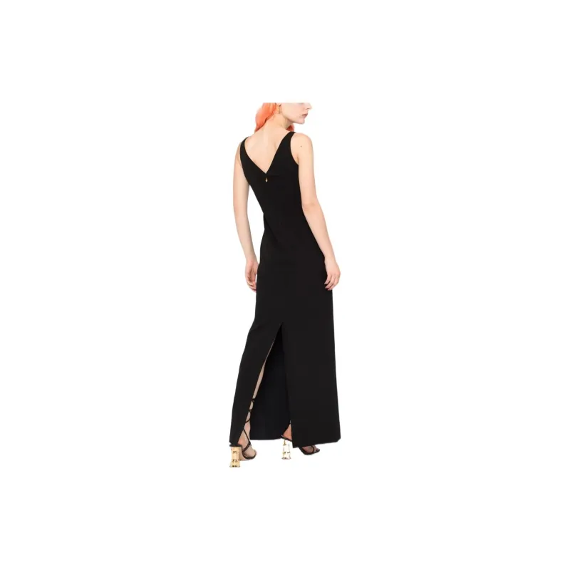 VERSACE Slip Dresses Women's Black-1