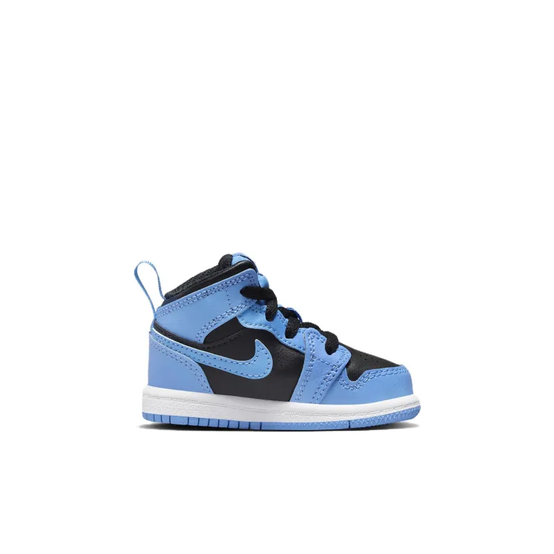Jordan 1 Mid University Blue Black TD-1