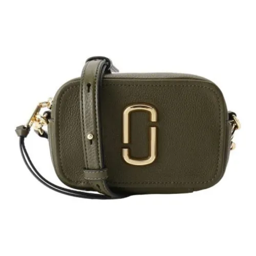 MARC JACOBS Cow Leather Shoulder Bag Women's Dark Green