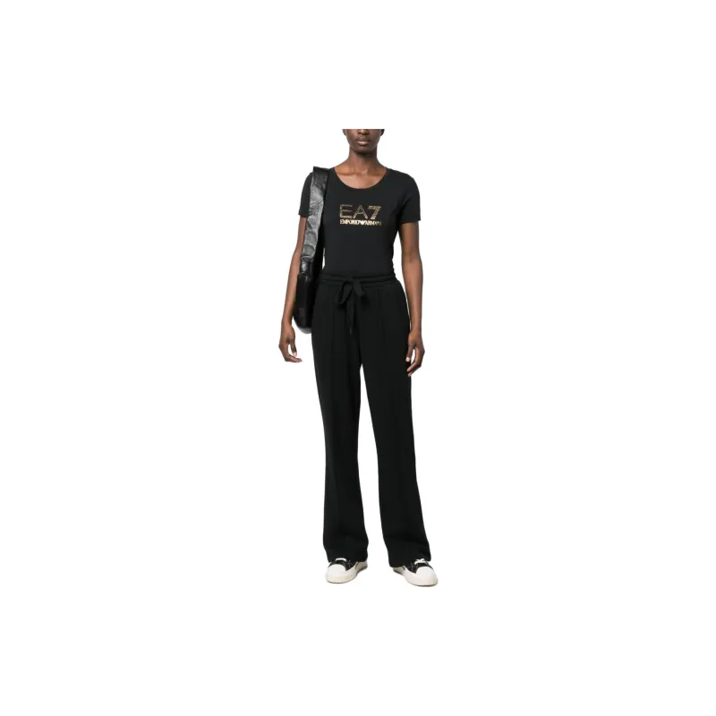 EMPORIO ARMANI Embellished Crewneck T-Shirt-1