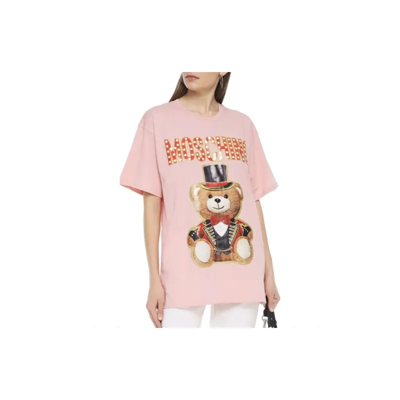 MOSCHINO T Shirts Women's Pink-2