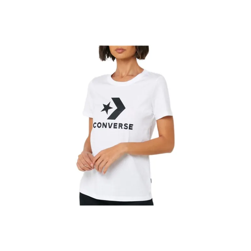Converse Regular T Shirt Women's White-2