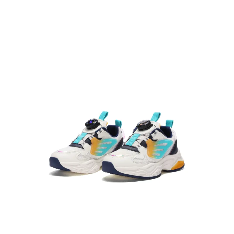 PONY MODERN Slip Resistant Cushioning Wear Resistant Kids Lifestyle Shoes Yellow White Kids'-3