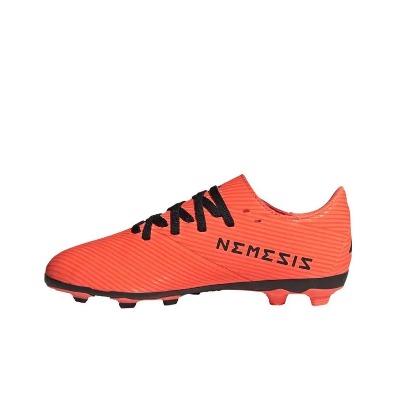 Adidas Anti Slip Wear Resistant Low Top Kids' Soccer Shoes Orange Kids'-0