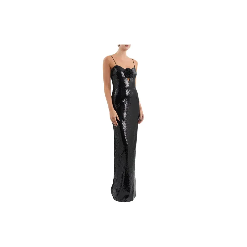 Rebecca Vallance Denise Sequin-embellished Gown-3