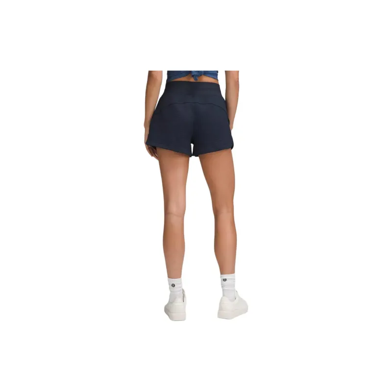 Lululemon TexturedClassic-Fit Sports Shorts Women's Marine Blue-2