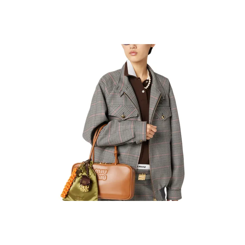 MIU MIU Jackets & Coats Women's Slate Gray-1