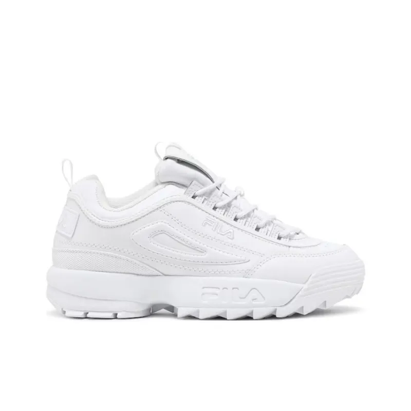 FILA Disruptor 2 Triple White Women's-1