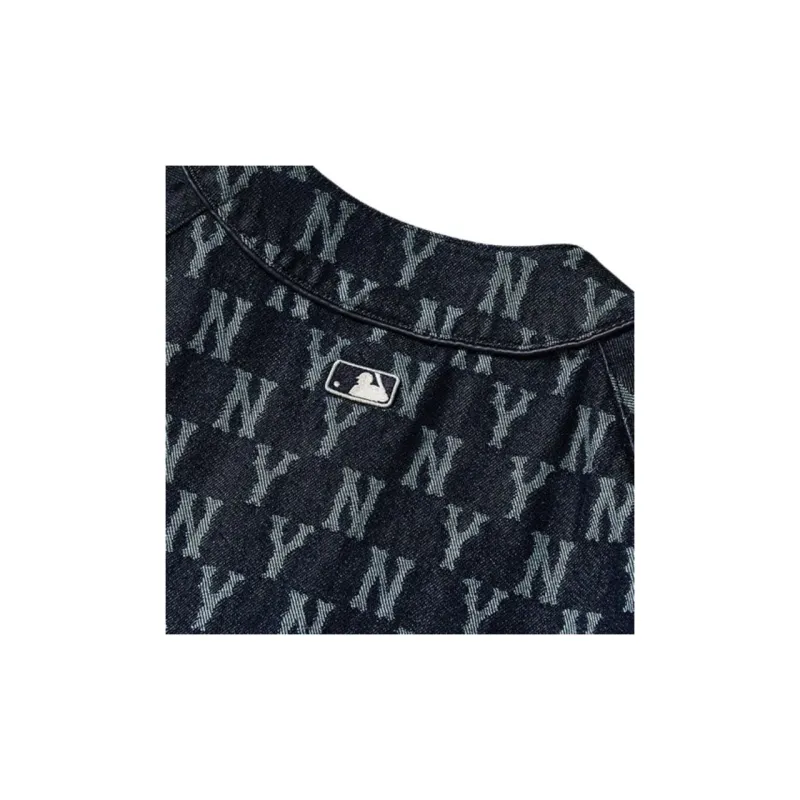 MLB New York Yankees Baseball Jerseys Unisex Dark Blue-3