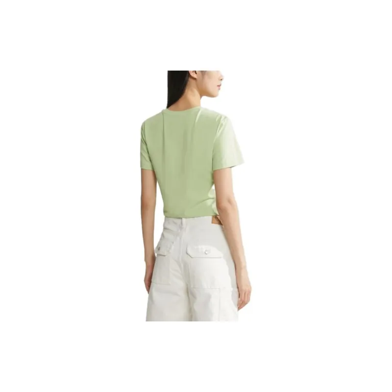 CALVIN KLEIN T Shirt Women's Green-3
