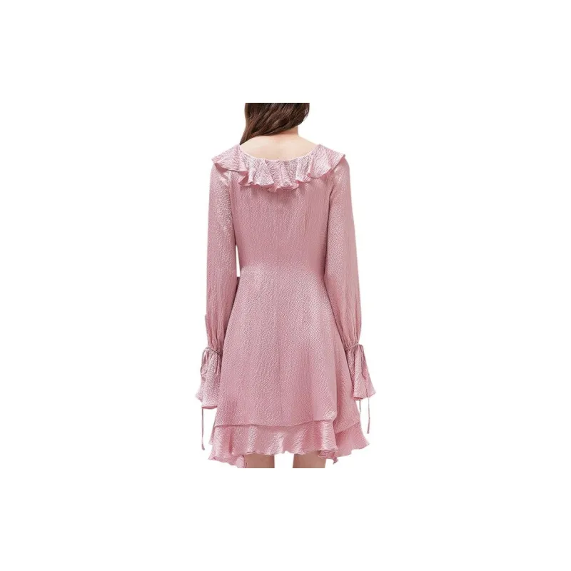 Blumarine Long-Sleeved Dresses Women's Pink-3