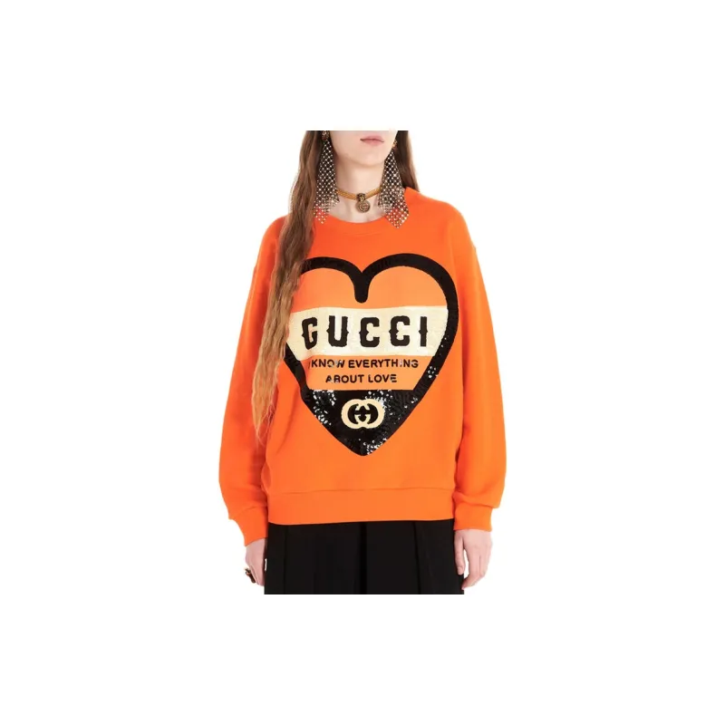 GUCCI Sweatshirts Women's Orange-3
