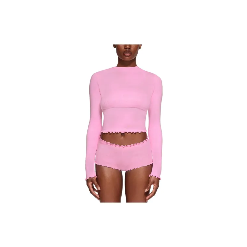 Skims T-Shirts Women's Pink-1