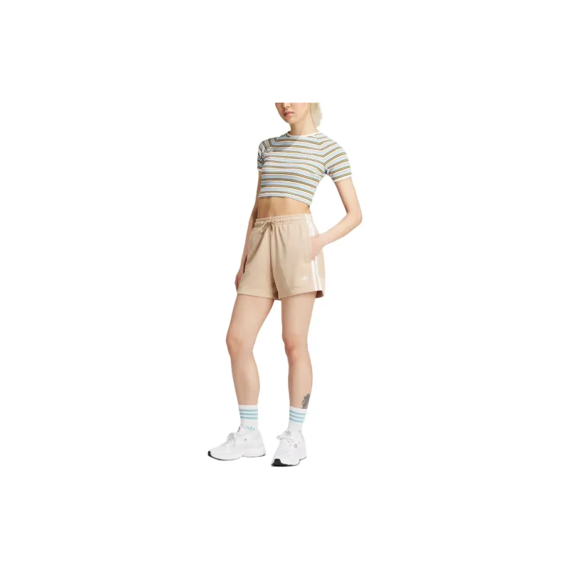 Adidas Adicolor 3-Stripes French Terry Shorts-3