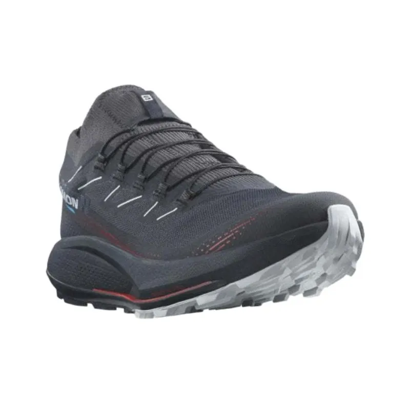 SALOMON Pulsar Trail Cushioning, Slip Resistant, And Abrasion Resistant Low Top Running Shoes Men's Black-2