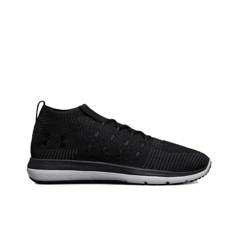 Under Armour Cushioning Anti-Slip And Wear-Resistant Low-Top Running Shoes Men's Black-1