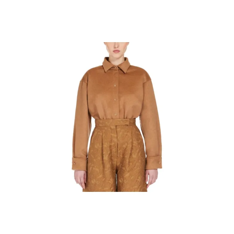 MaxMara Jackets Women's Brown-1