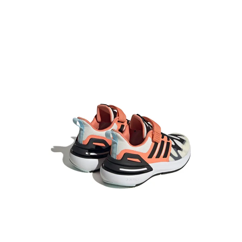 Adidas Rapida Sport Marimekko Anti-Slip Wear-Resistant Low-Top Kids' Running Shoes Orange Black White Kids'-3