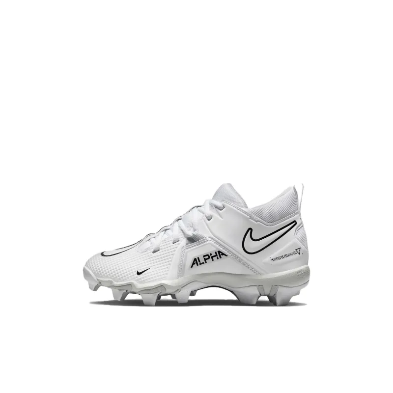 Nike Alpha Menace 3 Shark GS 'White Black'-0