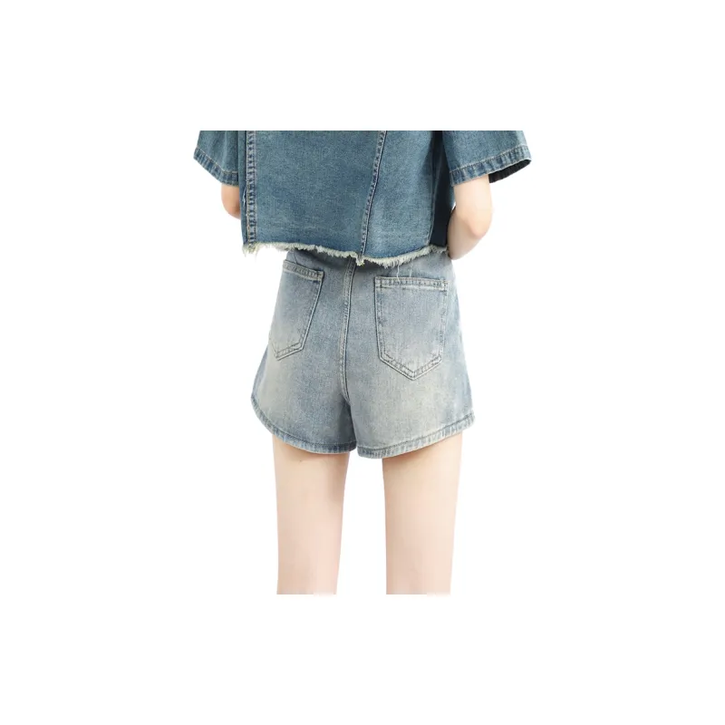 MINCOCROSEPEPPAR Denim Shorts Women's-2