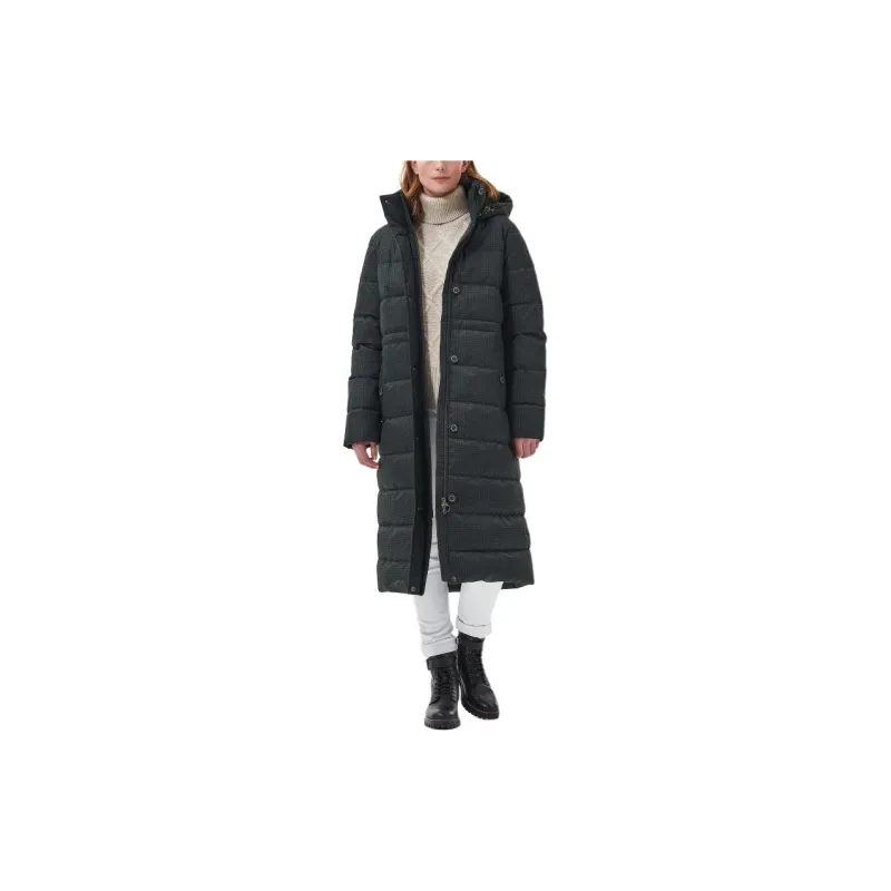 BARBOUR Herring Quilted Jacket Jackets Coats Women's Black-1
