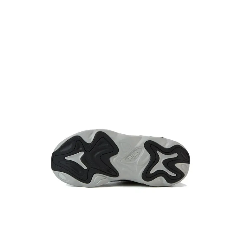 FILA KIDS Shock Absorbers Low Top Kids' Running Shoes Black Silver Kids'-4