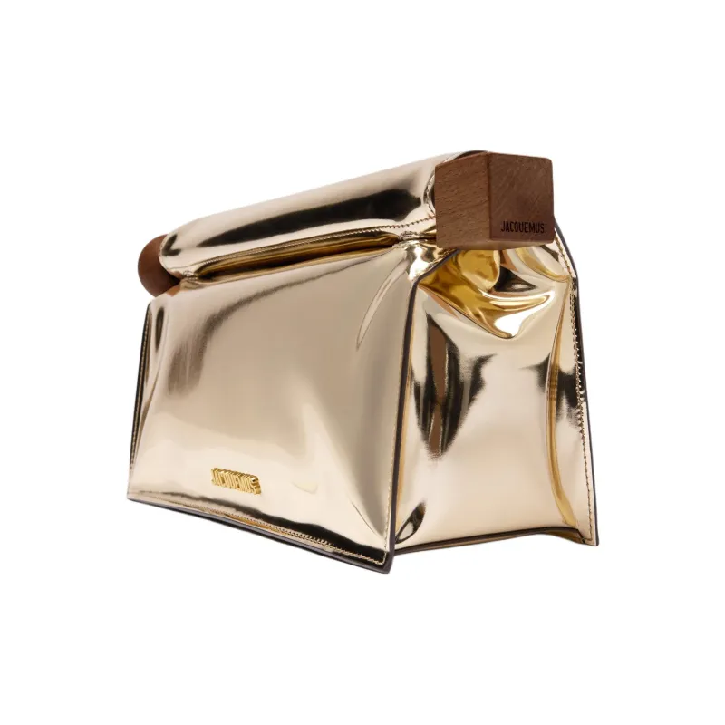 Jacquemus La Pochette Rond Carre Clutch Bag-2