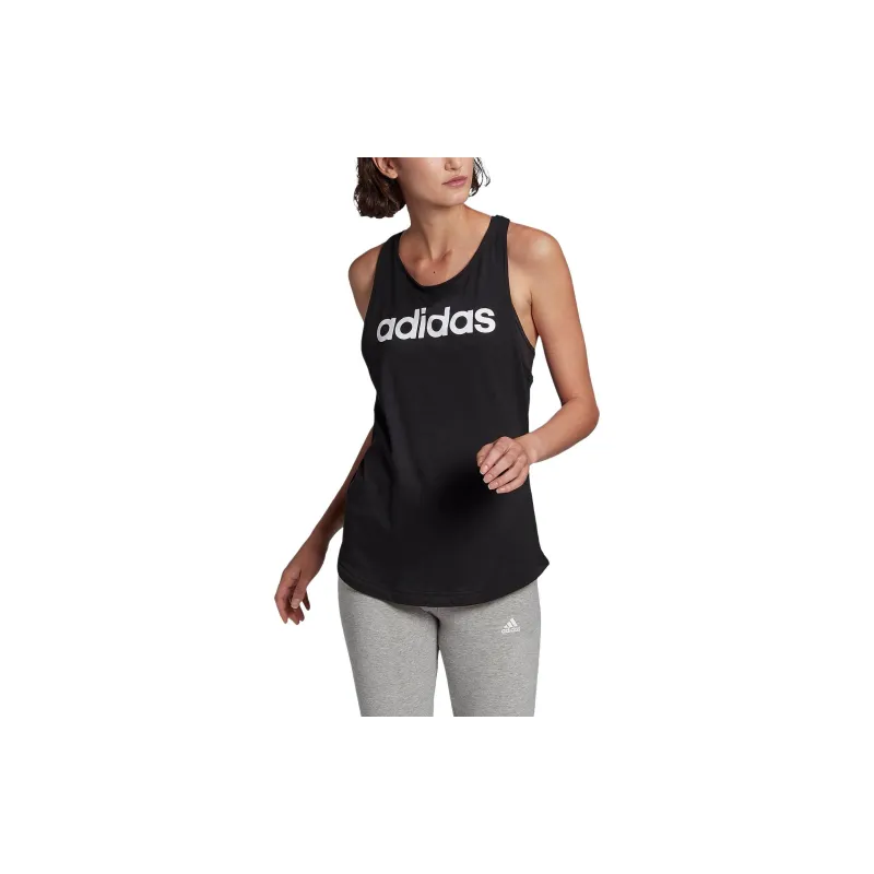 Adidas Free Shipping With AdiClub Essentials Loose Logo Tank Top-3