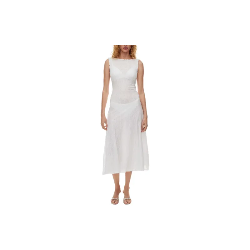 ARITZIA Wilfred Cordelia Dress Sleeveless Dress Women's WHITE/White-2