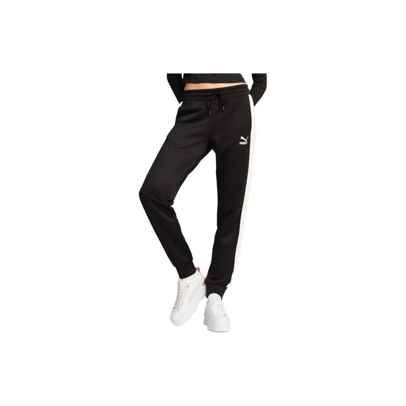 PUMA Knitted Sweatpants Women's Black-2