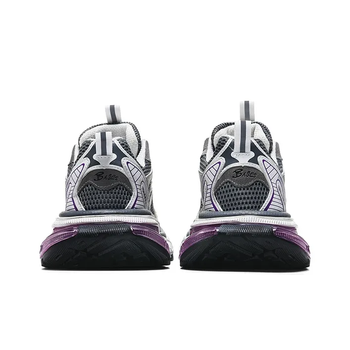 BASLS Fashion Casual Shoes Ankerle Breathable Height Increase Low Top Chunky Sneakers Unisex-25