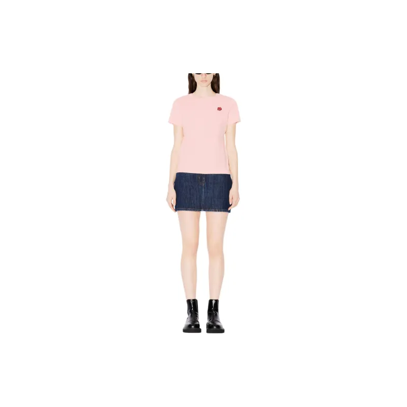 KENZO Boke Flower Embroidered Crewneck T Shirt-2