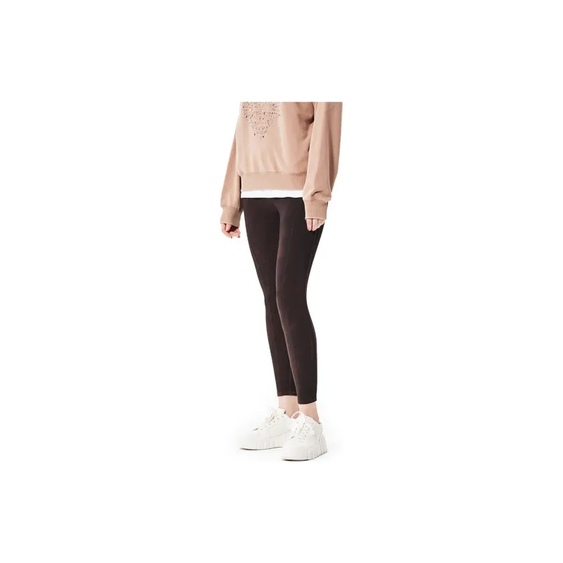 Ed Hardy Leggings Women's Ice Mocha Brown-4