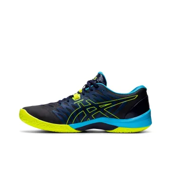 Asics Blast FF 2 2 Anti-Slip And Wear-Resistant Breathable Low-Top Training Shoes Men's Black Blue Yellow