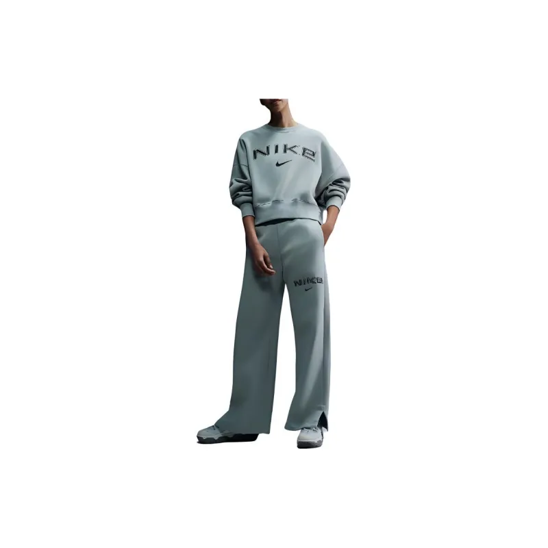 Nike Sportswear Phoenix Fleece Women's Over-Oversized Crew-Neck Logo Sweatshirt-1