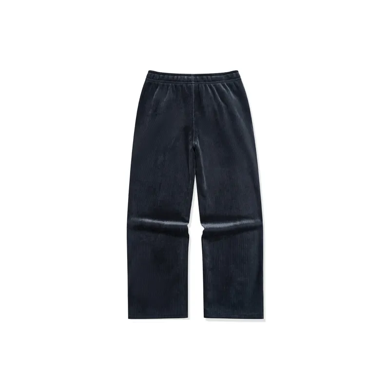 Erke Variety Training Collection Knitted Sweatpants Women's Jet Black-1