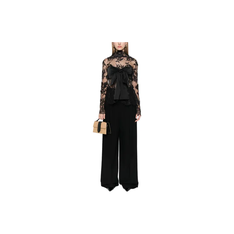 Zimmermann Illustration Lace Bow Bodice-3