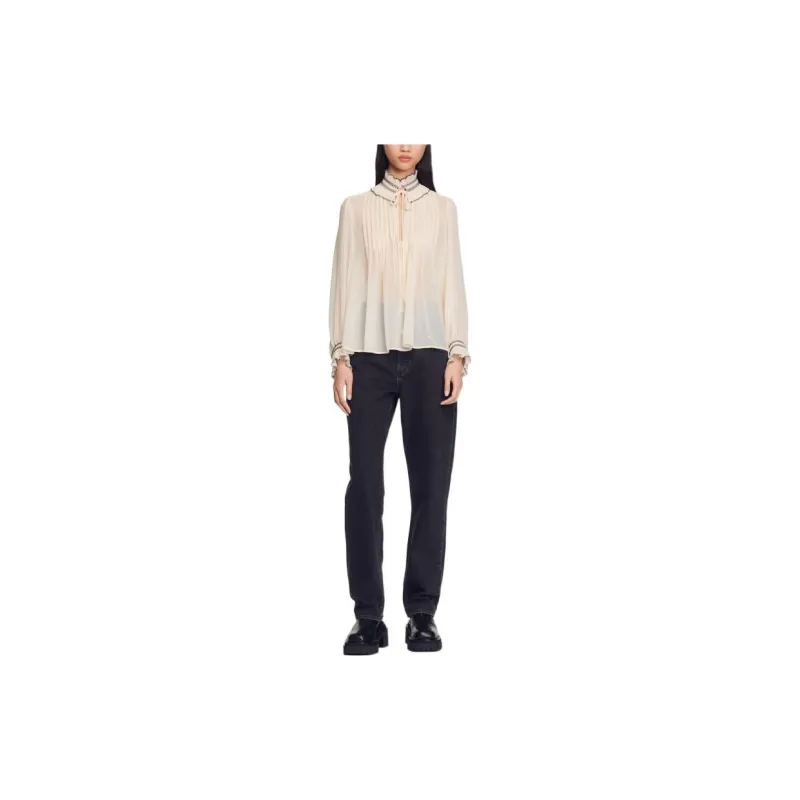 Sandro Shirts Women's Nude-1