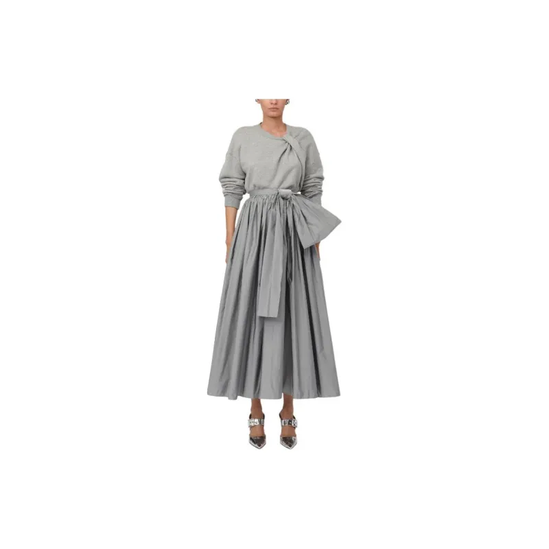 Alexander McQueen SS24 Sweatshirt Women's Gray-1