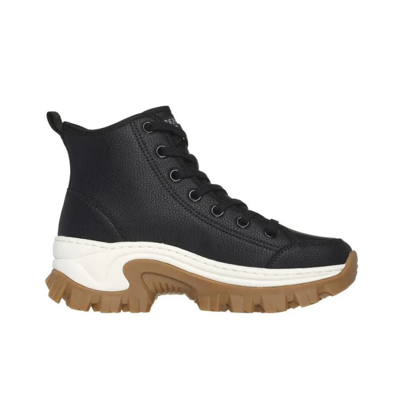 Skechers Street Slip Resistant High Top Casual Shoes Women's Black-1