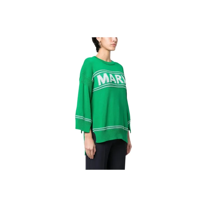 MARNI Logo Intarsia knit Jumper-3