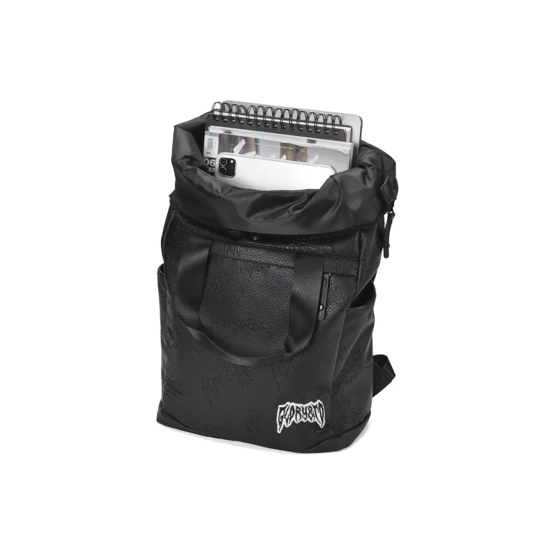 GLORY&CO PVC Backpack Regular Men's Black-2