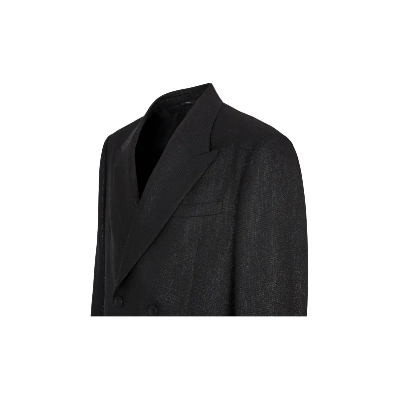 FENDI Collared Button Up Jacket-4
