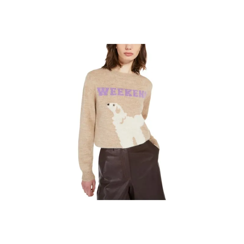 WEEKEND MaxMara Sweater Women's Sand-3