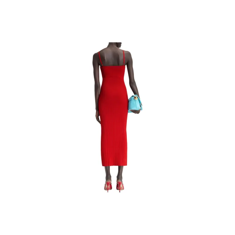 Jacquemus Knitted Sleeveless Dress-2