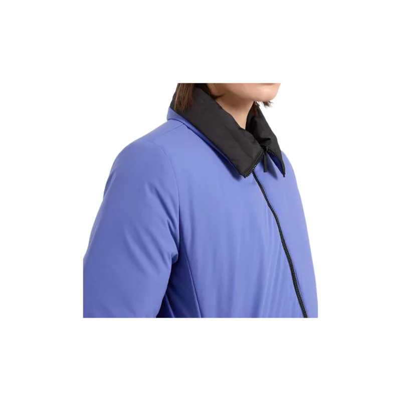 EMPORIO ARMANI Water repellent Reversible Three quarter Length Jacket In Wavy Quilted Nylon-5