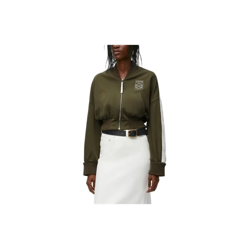 LOEWE Bomber Jacket 'Tea/Dust/Glaze'-2