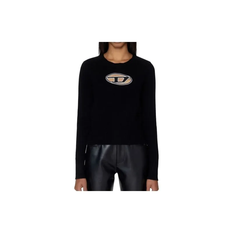 DIESEL M Areesa Logo embroidered Jumper-5