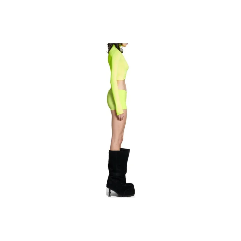 Balenciaga Turtleneck Cropped Top-4
